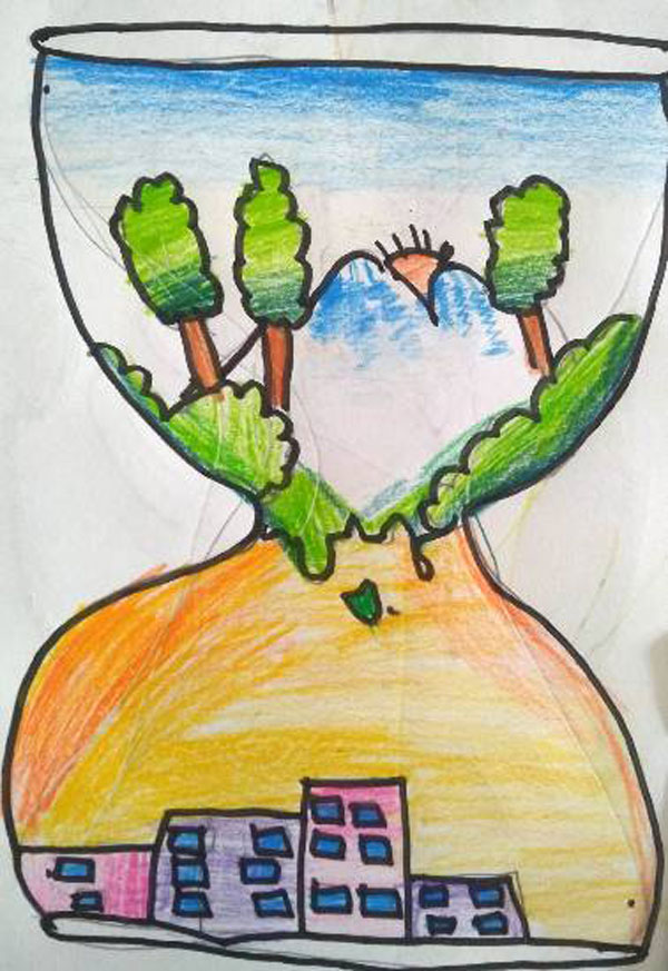 نقاشی از بین رفتن هوای پاک نقاشی از بین رفتن هوای پاک