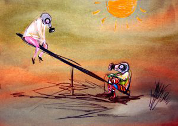 نقاشی آلودگی هوا و تاثیر آن بر انسانها نقاشی آلودگی هوا و تاثیر آن بر انسانها