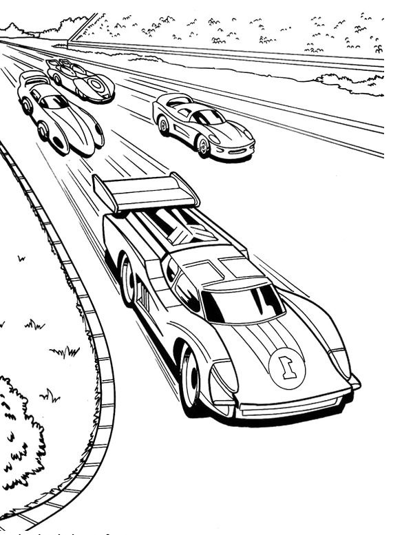 نقاشی کودکانه ماشین برای رنگ آمیزی