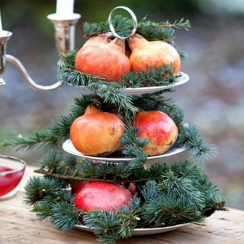 تزیین سفره شب یلدا تزیین سفره شب یلدا