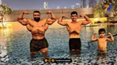 تمرینات طاقت‌فرسای پسر هادی چوپان در باشگاه خانوادگی که همه را حیرت‌زده کرد!