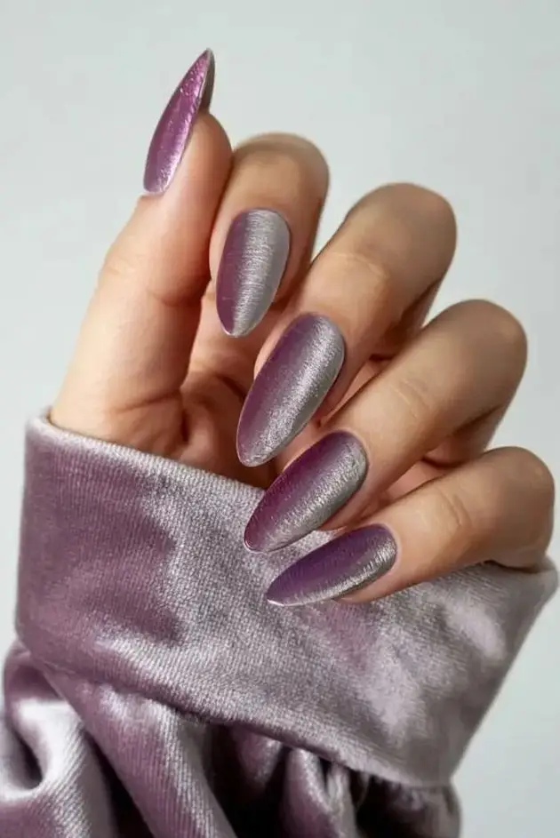 لاک ناخن مخملی