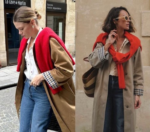 بافت قرمز و ده استایل