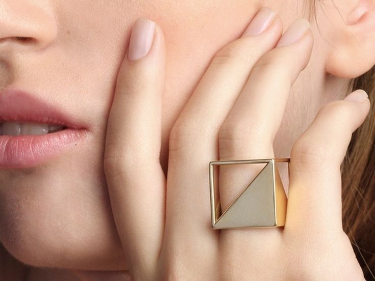 مدل انگشتر طلا بدون نگین شیک