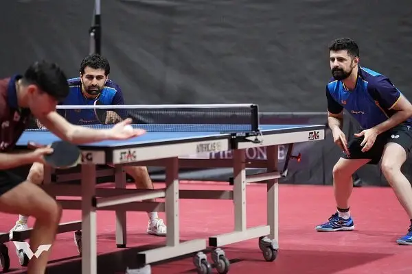 پیروزی درخشان برادران عالمیان؛ صدرنشینی در لیگ تنیس روی میز فرانسه در دستان آنها!