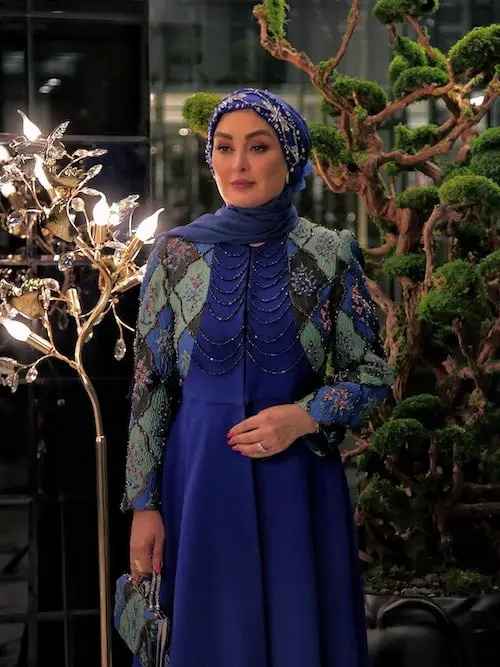 کت‌های رنگارنگ الهام حمیدی