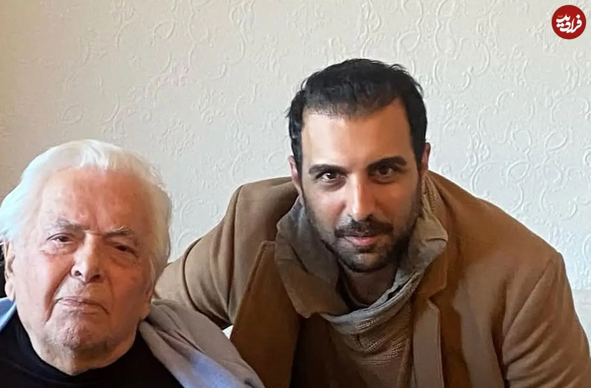 تصویری نادر از سفر زمان: پولاد کیمیایی 10 ساله کنار گوگوش در پیست اسکی!