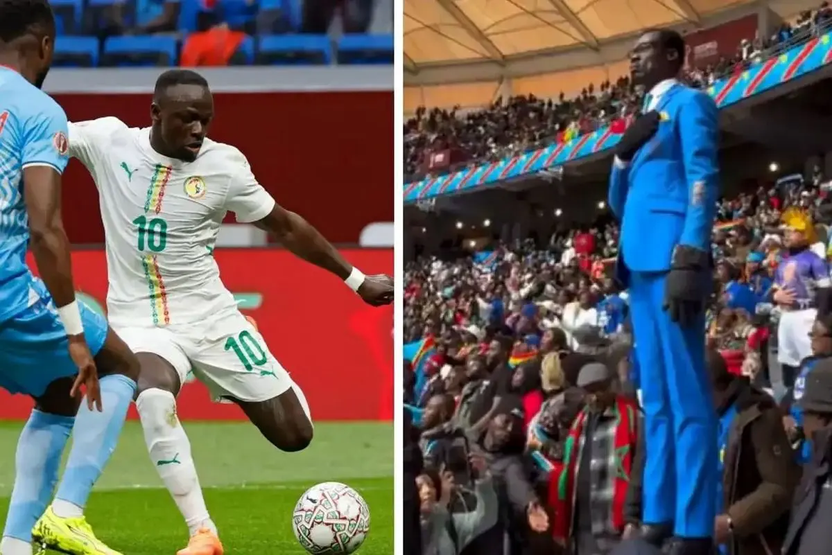 گزارشگر کنگویی ۱۱۵ دقیقه ایستاد تا عشقش به تیم ملی را ثابت کند!