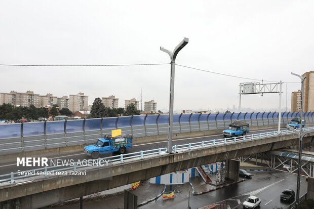 انسداد شبانه مسیر شرق به غرب تونل نیایش و پل صدر؛ رانندگان بخوانند!