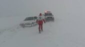 ۳۲ مسافر گرفتار برف و کولاک در استان سمنان امداد رسانی شدند