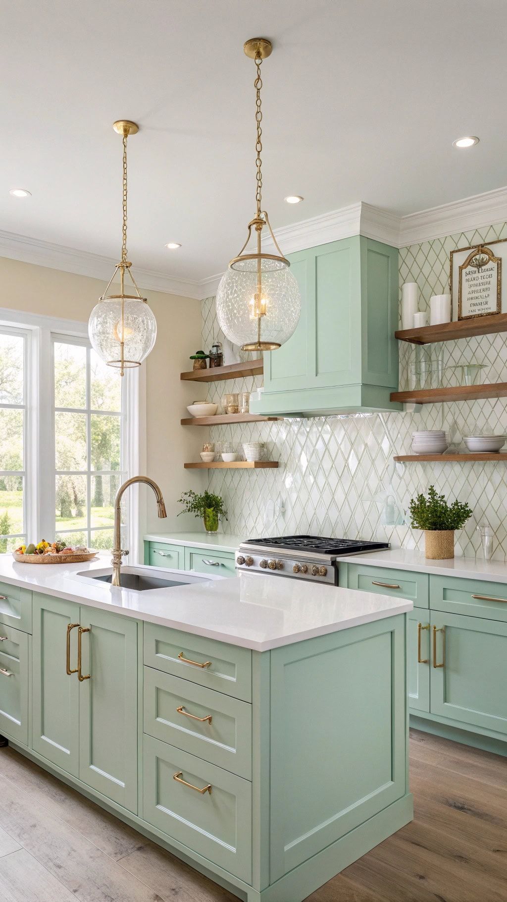 لوستر و چراغ آویز آشپزخانه