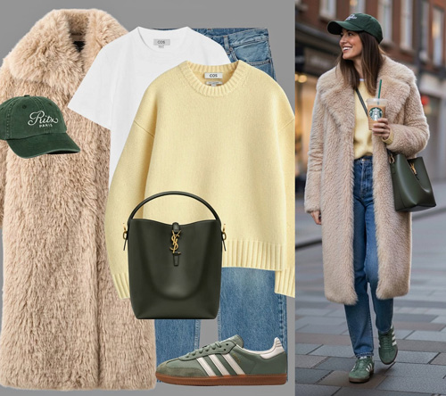 استایلهای پاییزی با بلوز بافت