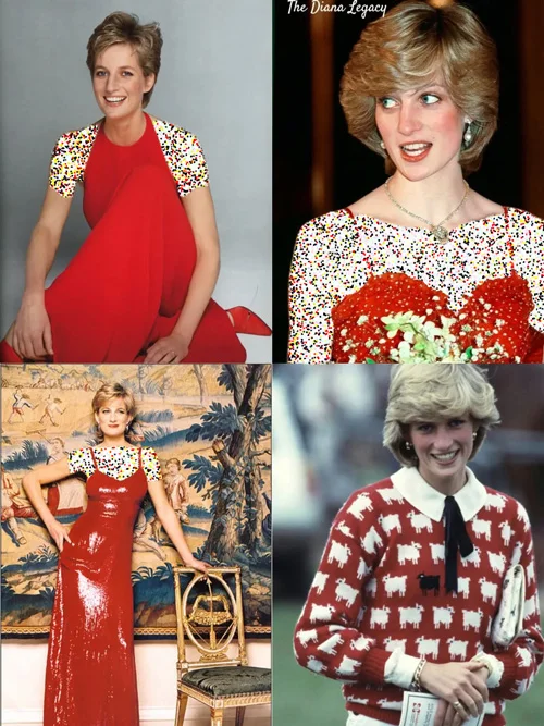 استایل‌های رنگارنگ پرنسس دایانا