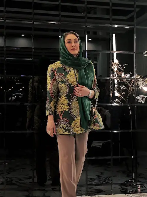 کت‌های رنگارنگ الهام حمیدی