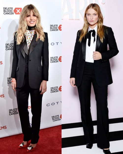 استایل با کت و شلوار مشکی