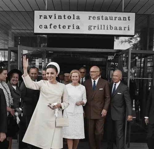 فرح پهلوی در فنلاند