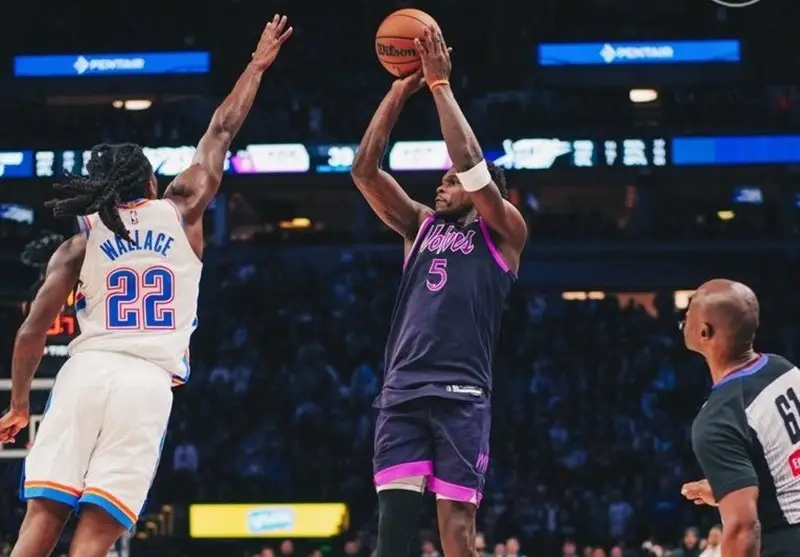 شوک بزرگ در NBA؛ تاندر صدرنشین در مینیاپولیس زمین‌گیر شد!