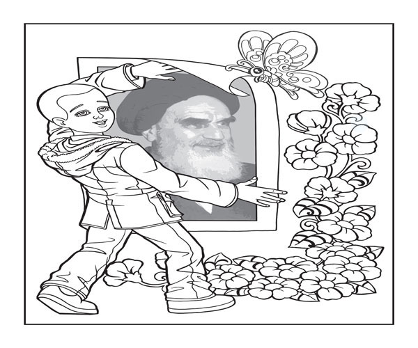 نقاشی درباره دهه فجر برای کودکان