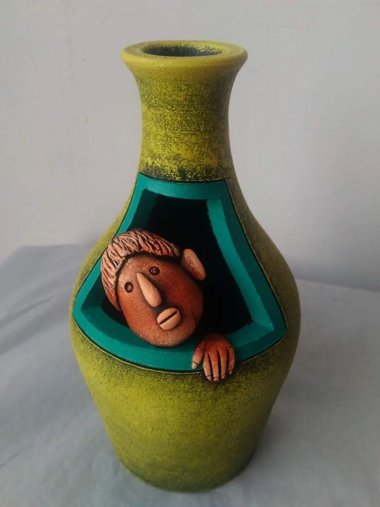 نقاشی گلدان