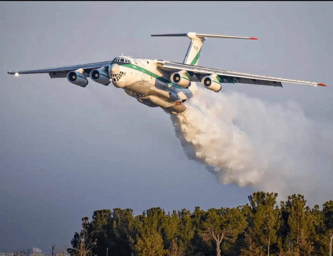قهرمان‌بازی ایلوشین۷۶ سپاه پاسداران | غول آتش‌کُش منطقه را بشناسید