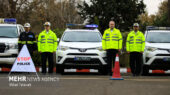 استقرار ۹۱ هزار نیروی عملیاتی پلیس راه در طرح زمستانی برای ایمنی جاده‌ها تا ۲۰ اسفند