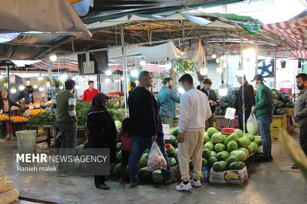 وضعیت بازار تبریز در آستانه شب یلدا؛ نارضایتی مردم از قیمتها