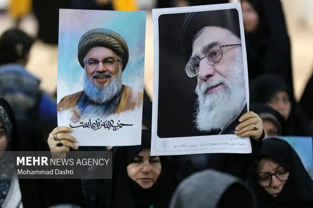 فدوی:رمز پیروزی جبهه مقاومت نصرت الهی است