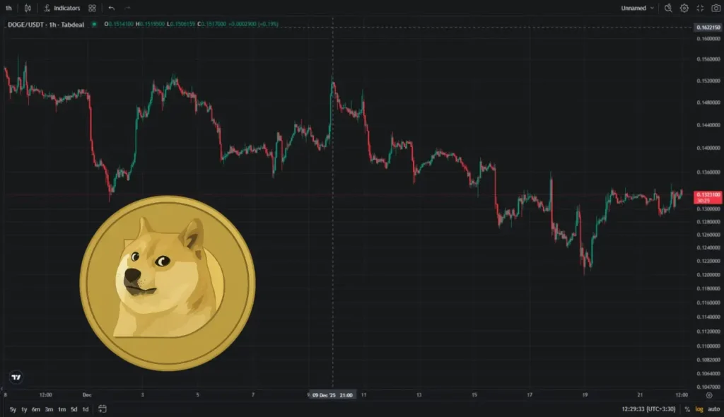 افت ملایم دوج کوین پس از از دست دادن حمایت کلیدی؛ آیا بازار به تغییر نزدیک است؟
