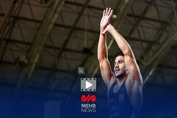 غلامرضا فرخی؛ قهرمان بی‌رقیب کشتی فرنگی جهان در ۲۰۲۵!