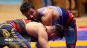 رقابت نفس‌گیر کشتی پهلوانی در خراسان شمالی؛ معرفی قهرمانان آینده کشور!