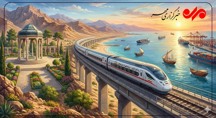 نجابت: راهآهن شیراز–بندرعباس حلقه مفقوده کریدور شمال–جنوب کشور است