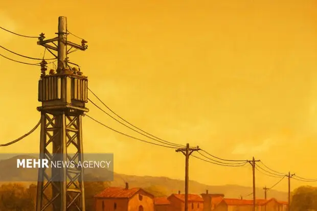 تلاش نفس‌گیر برای بازسازی ۲۳۲۵ متر شبکه برق بشاگرد در کمترین زمان ممکن