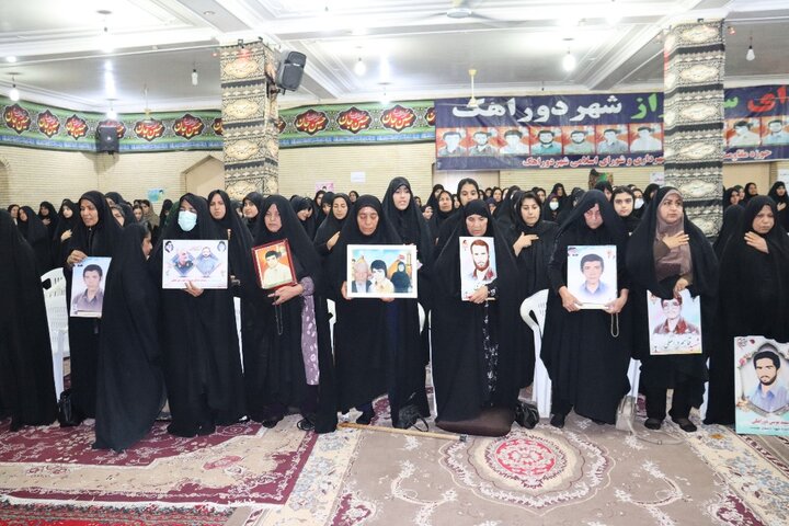 مراسم باشکوه بزرگداشت مادران شهدای دوراهک؛ اشک‌ها و افتخار در کنار هم