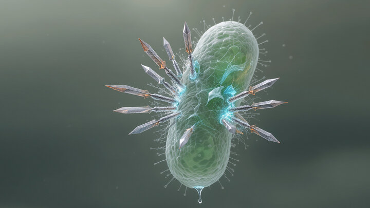 پیش‌دستی نانویی سوئدی‌ها: «خنجرهای مولکولی» بی‌رحمانه باکتری‌ها را نابود می‌کنند!