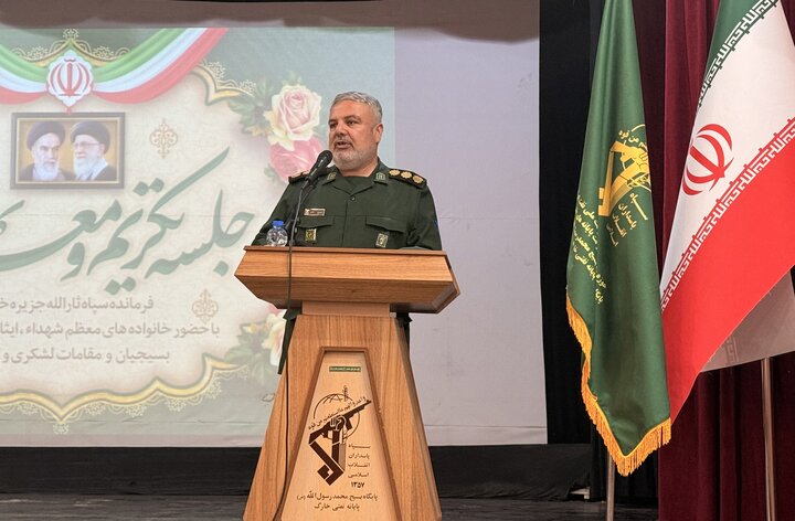 سرهنگ حیاتی: امنیت خارگ مرهون همراهی بی‌دریغ مردم و بسیجیان است!