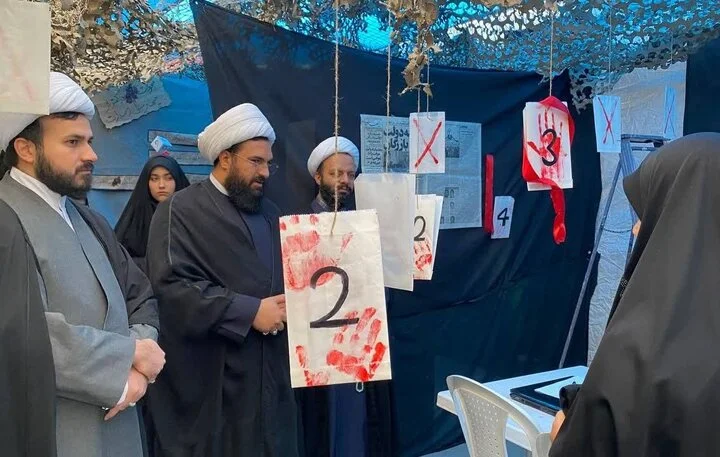 نمایشگاه «روایت یک نبرد ناتمام» در شاهرود برپا شد