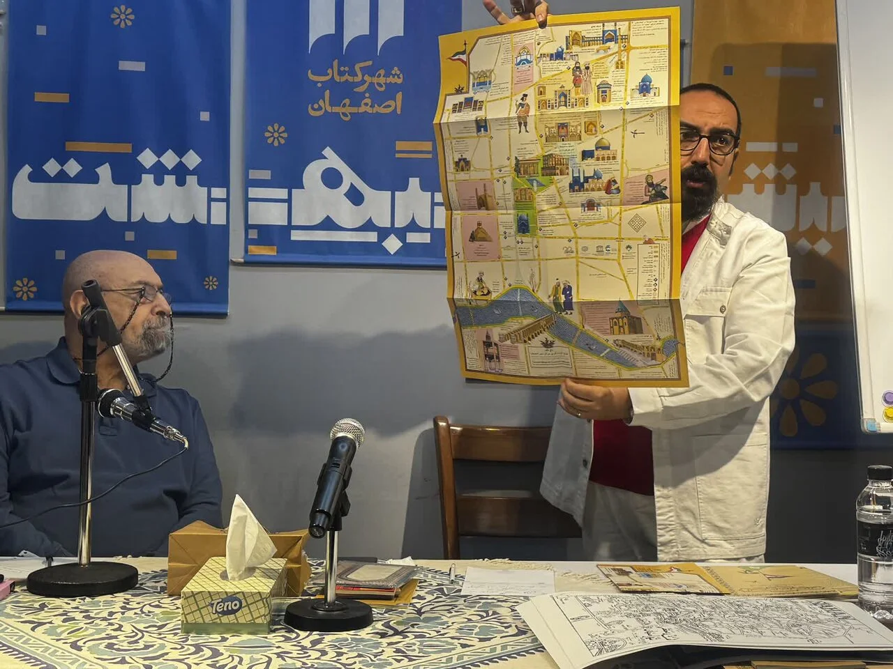 روایت زندگی هنرمند هنرهای تجسمی در نشست «این و آنِ اصفهان»