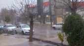 بارش شدید باران در ایوان غرب