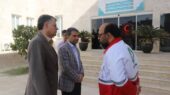 بازدید معاون استاندار هرمزگان از مرکز جامع توانبخشی هلال‌احمر