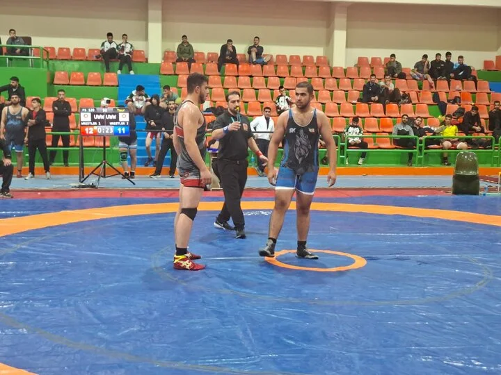 مسابقات قهرمانی کشتی دانشگاه‌های ارتش در نوشهر برپا شد