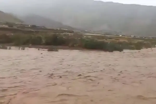 طغیان ناگهانی رودخانه اسفند در دلگان؛ هشدار جدی برای ساکنان منطقه