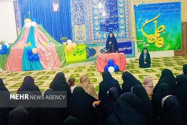 برگزاری مراسم جشن ولادت حضرت زهرا(س) در دلگان