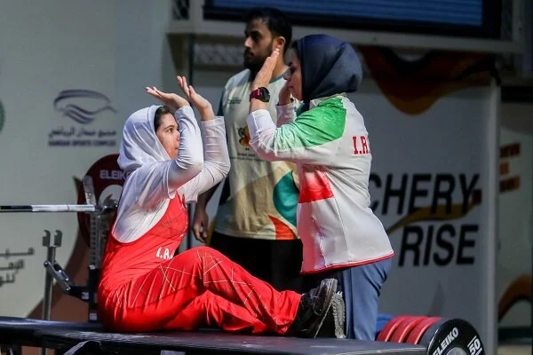 درخشش دختران پاراوزنه برداری ایران؛ قهرمانی طلایی و نایب قهرمانی در دبی!