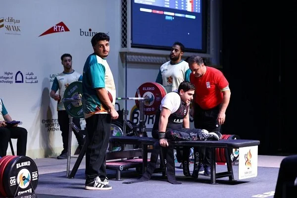 قهرمانی مقتدرانه حسینوند در پاراوزنه‌برداری ۷۲ کیلوگرم؛ طلای درخشان برای ایران در دبی