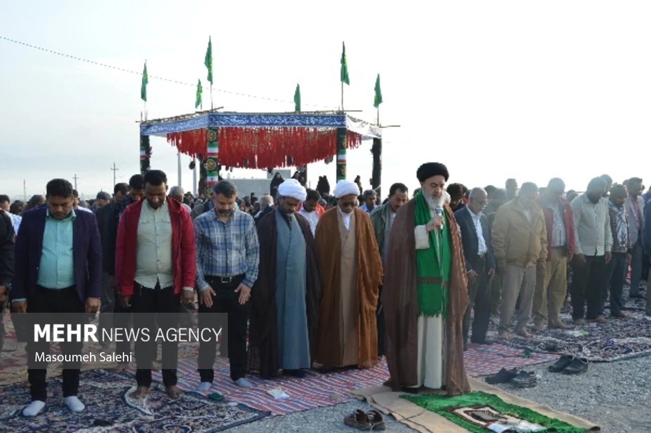 نماز باران در بیکاه رودان برگزار شد