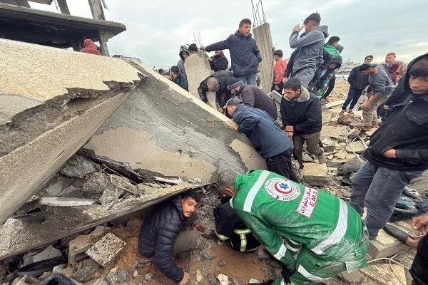 شب سرد و هولناک در نوار غزه؛ 11 فلسطینی در باران‌های سهمگین جان باختند