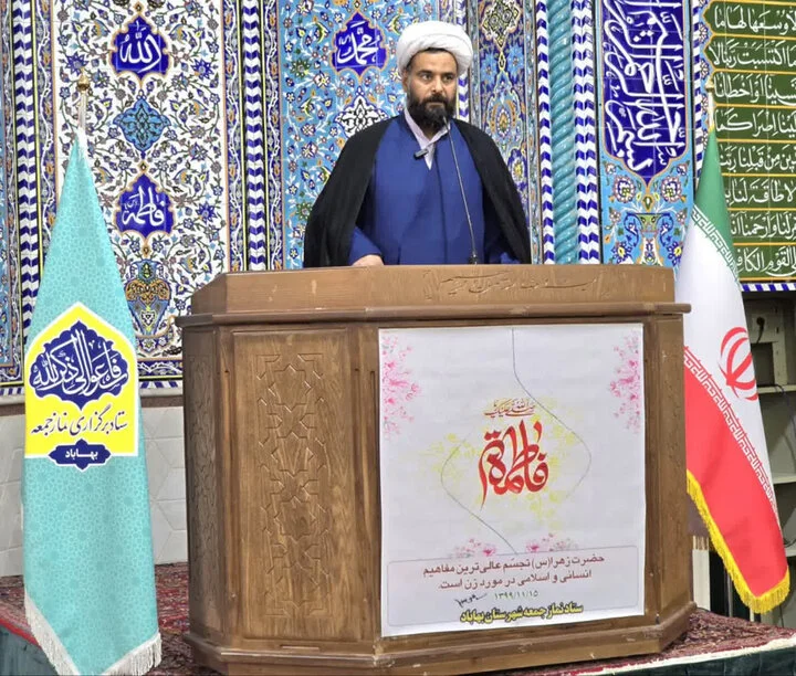 امام جمعه بهاباد هشدار داد: جنگ امروز در میدان رسانه‌ها شعله‌ور است!