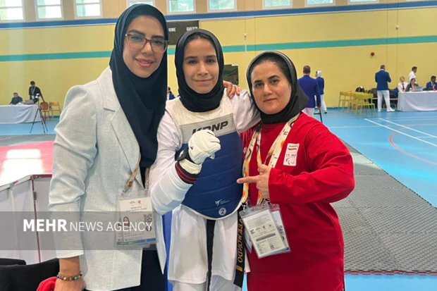 درخشش زهرا سلطانی؛ راهی فینال پاراتکواندو بازی‌های پاراآسیایی ۲۰۲۵ دوبی شد!