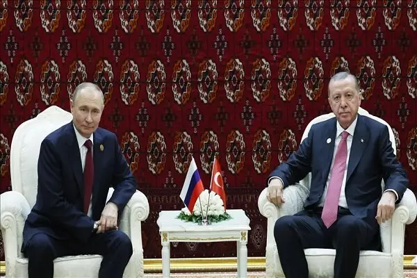 منبع ترک: پوتین احتمالا در آینده نزدیک به ترکیه سفر می‌کند