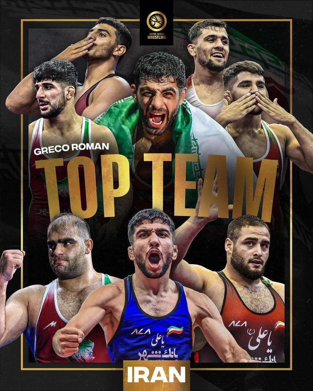 ایران بهترین تیم کشتی فرنگی سال ۲۰۲۵ شد